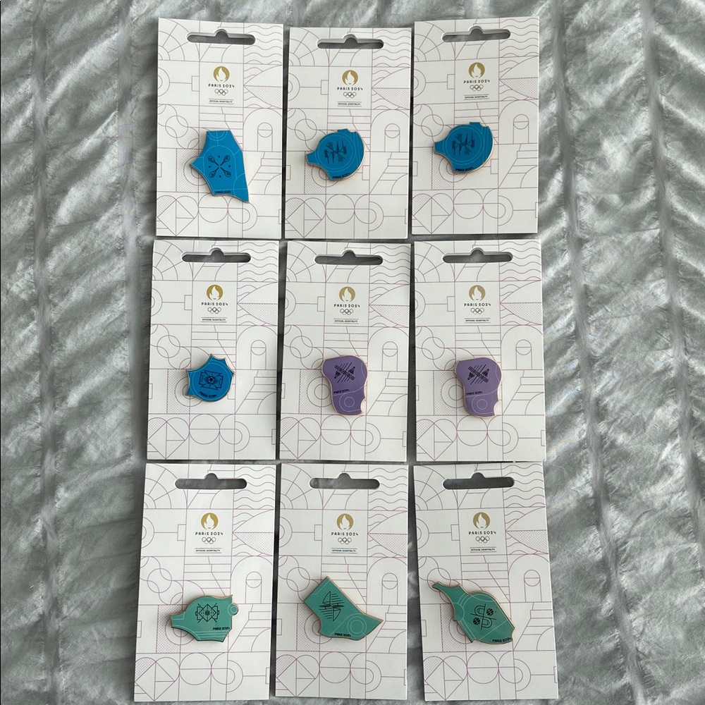 Paris 2024 Olympics - Official Hospitality Souvenir Pins